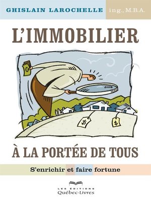 cover image of L'immobilier à la portée de tous